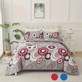 Oriental Beauty Quilt 3-piece Set (Option: King)