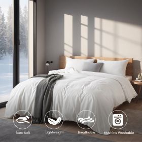 White & Pink Extra Large Duvet Cover Set Crafted From Premium Breathable Microfiber In Bohemian Style. Hotel-grade Minimalist Design Suitable For (Option: Pink-K)